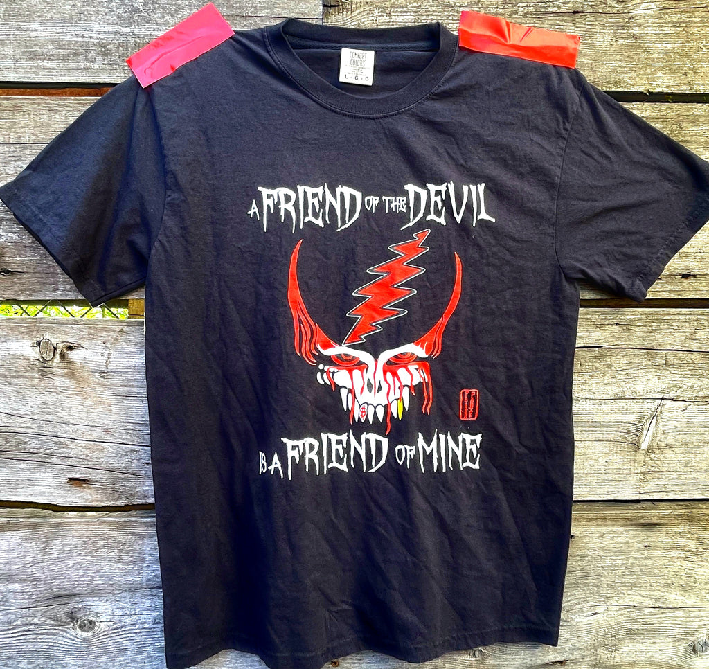 Grateful Dead Friend Of The Devil Unisex Comfort Colors garment-dyed heavyweight t-shirt