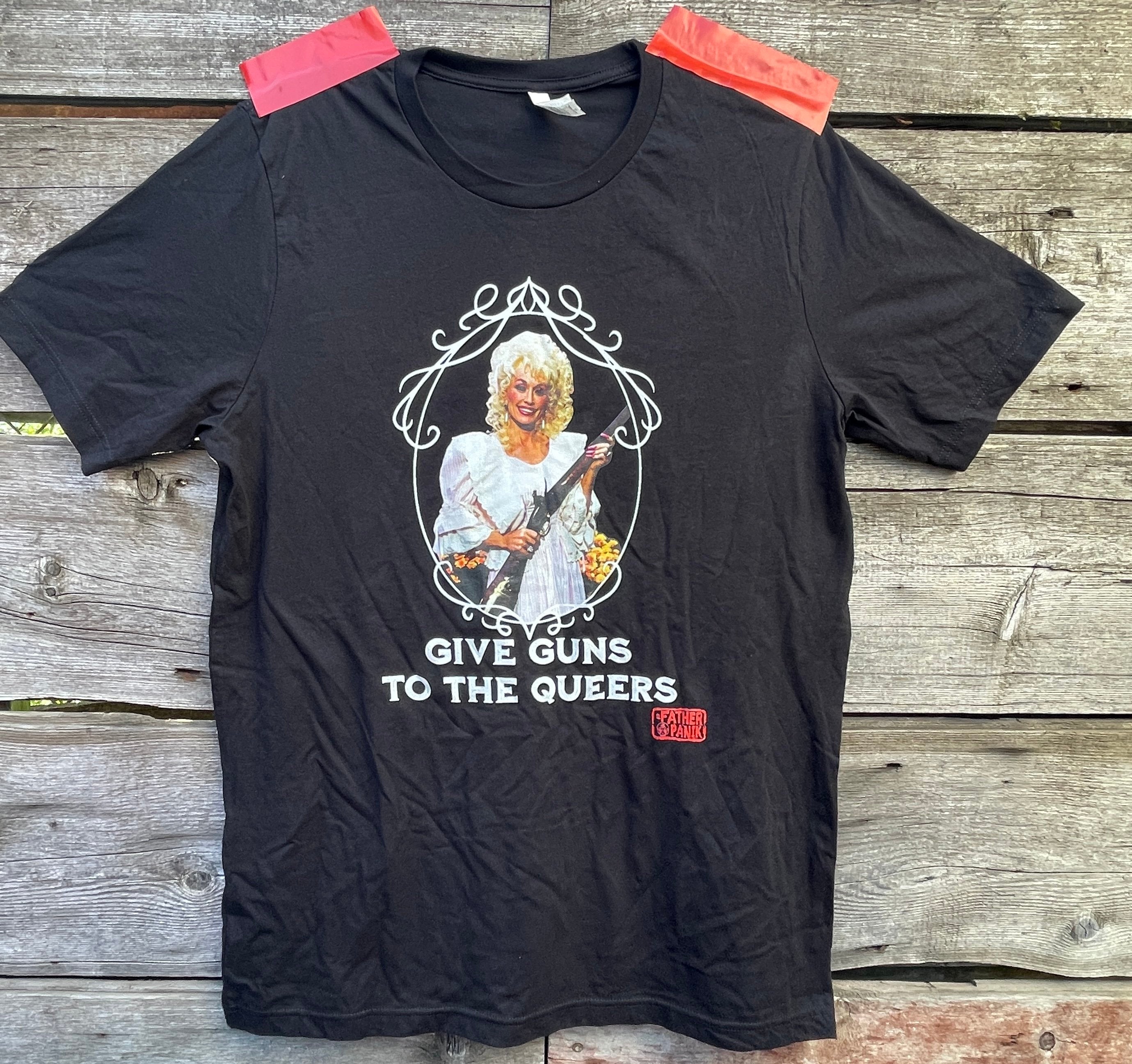 Give Guns To The Queers Unisex Jersey Short Sleeve Tee