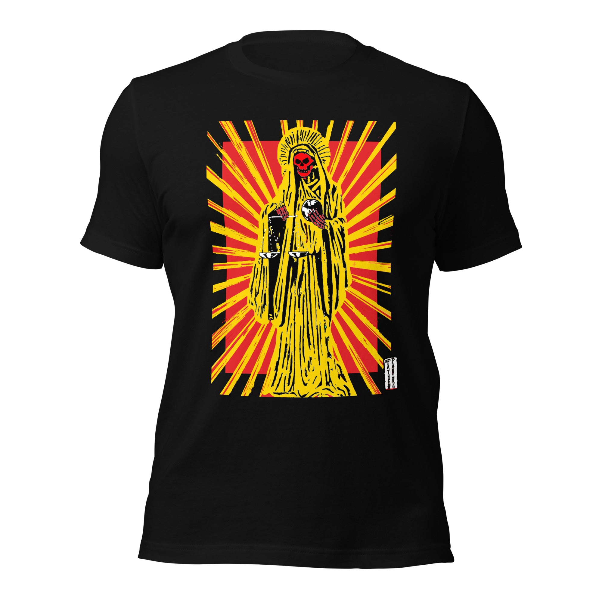 Santa Muerte Art. Our Lady of Holy Death Mexican Saint Unisex Tshirt